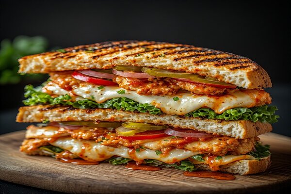 Korean Chicken Toastie